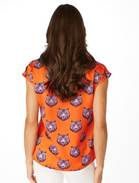 Stewart Simmons - Clemson V-neck Blouse