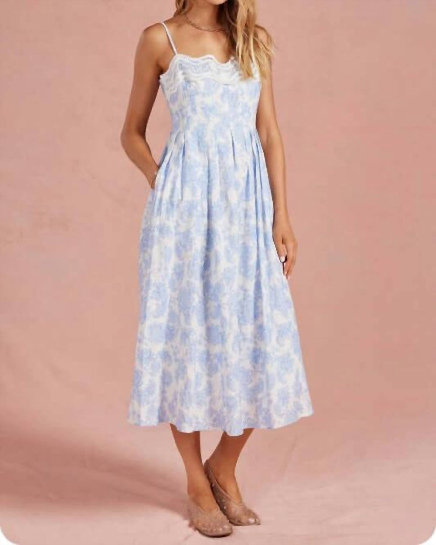 Strut & Bolt - Crochet Lace Midi Dress