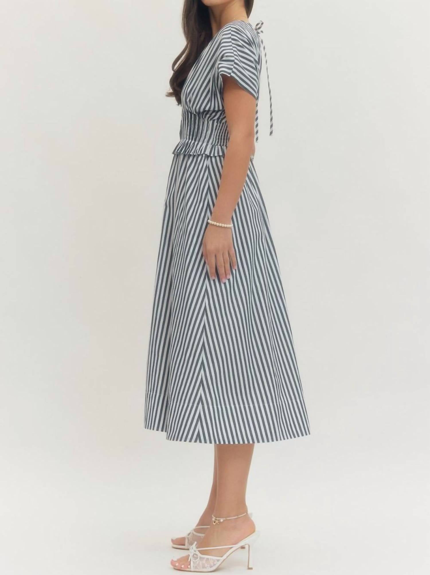 entro Love Link Dress in blue - women's dress - view 5