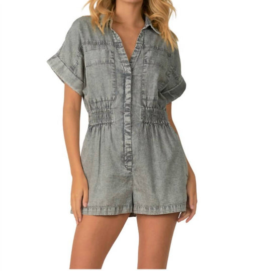 Elan - Teddie Smocked Romper