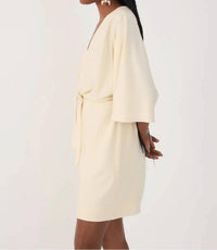 Dress To - Front Knot Kimono Sleeve Mini Dress
