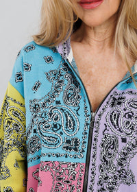 Aldo Martins - Bandana Zip-up Sweater