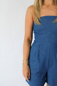 Sage The Label - Women's Maren Denim Romper