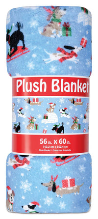 Iscream - Merry Dog-mas Plush Blanket