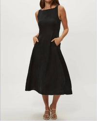 Michael Stars - Palmira Fit and Flare Midi Dress