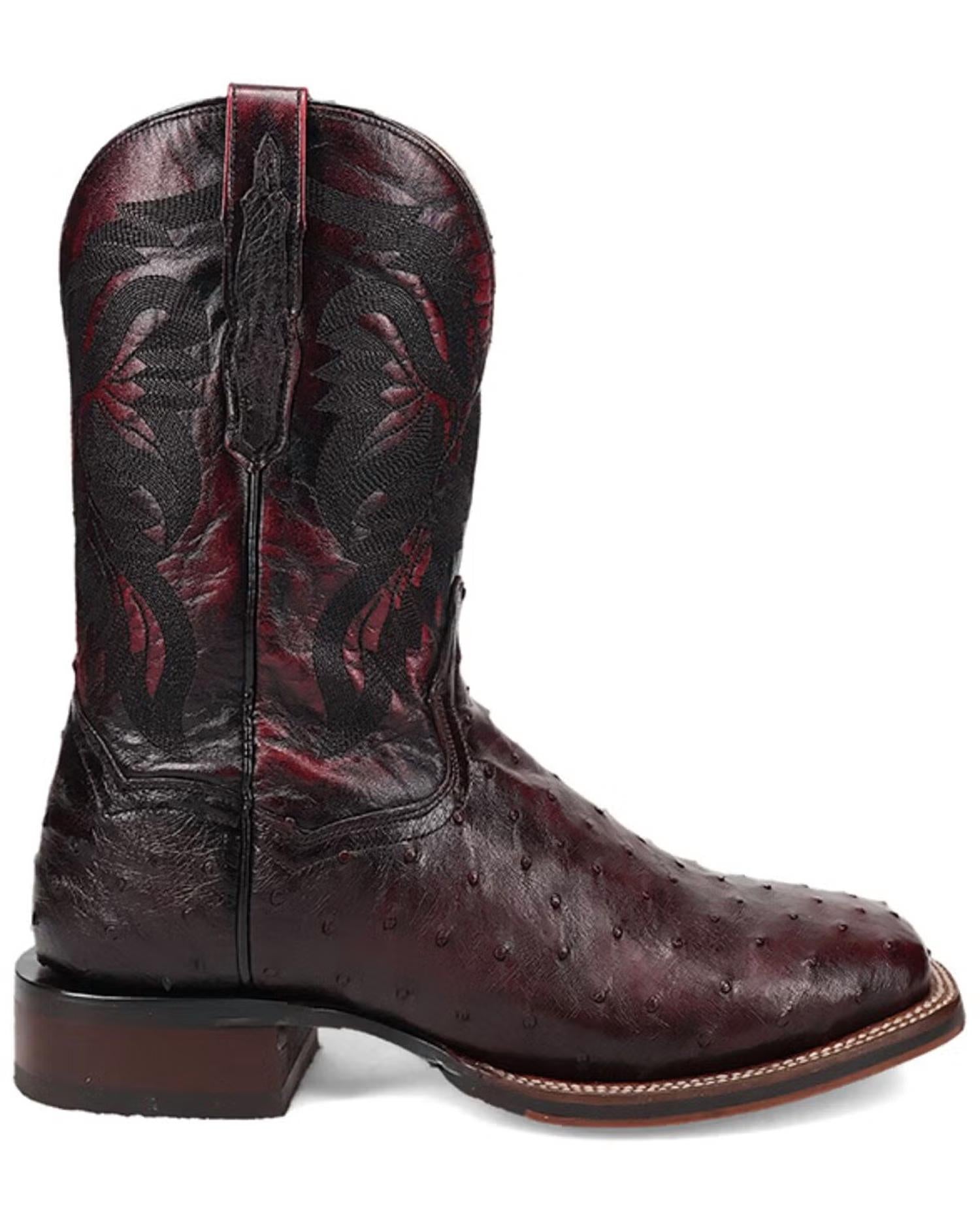 Dan Post. - Men's Alamosa Exotic Ostrich Western Boots