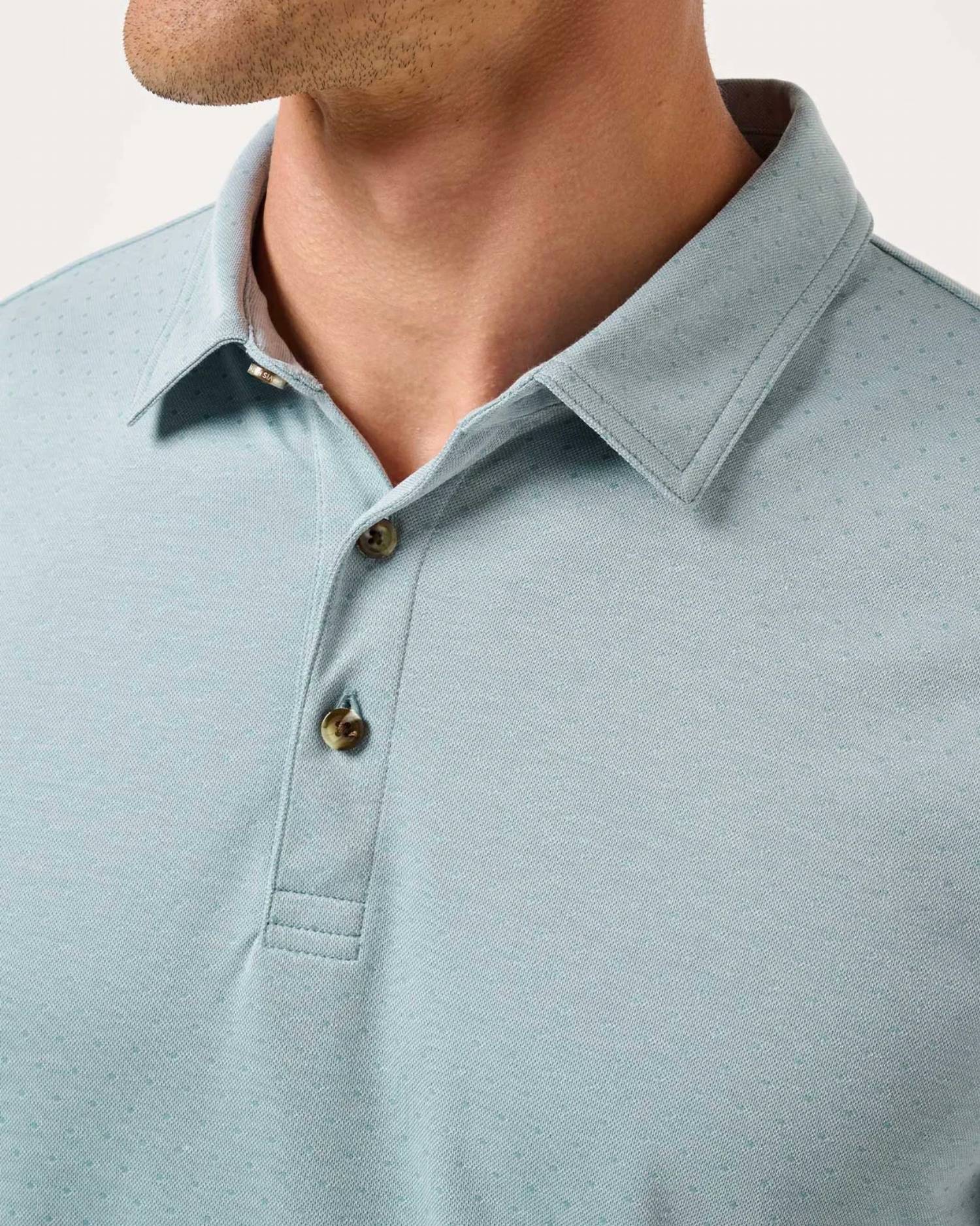 Travismathew - Handsome Town Long Sleeve Polo Shirt
