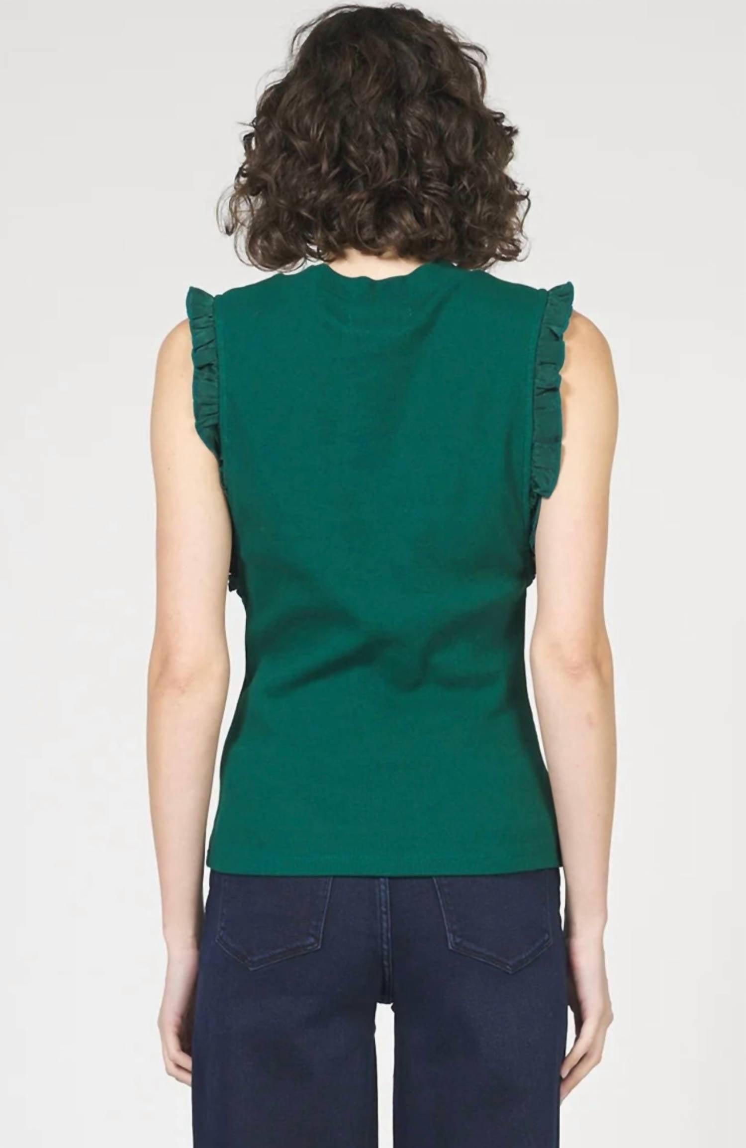 Dear John Denim - Bridget Ruffle Sleeve Top