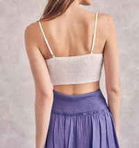 Idem Ditto - Front Ribbon Detailed Summer Cami Top