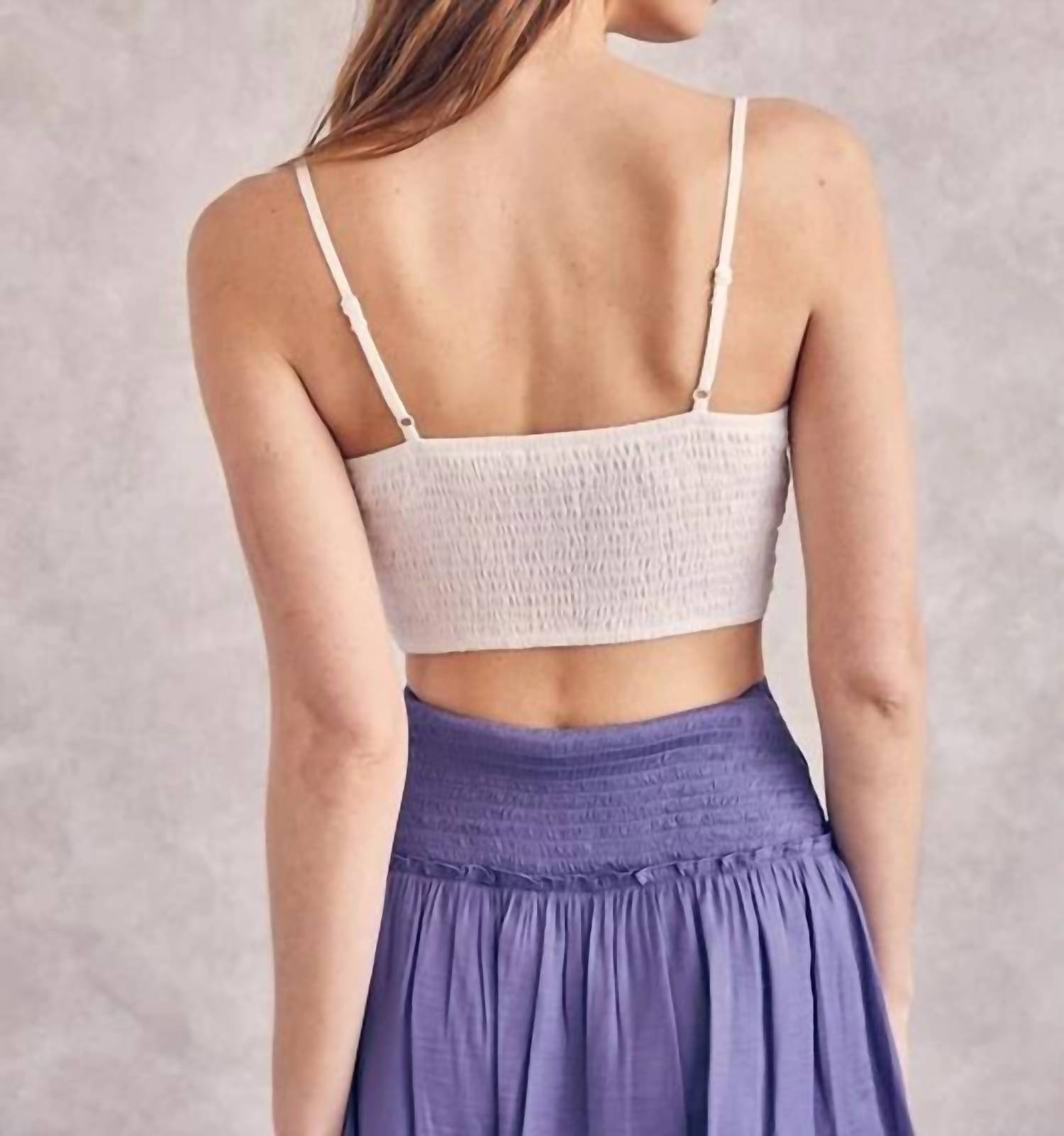 Idem Ditto - Front Ribbon Detailed Summer Cami Top