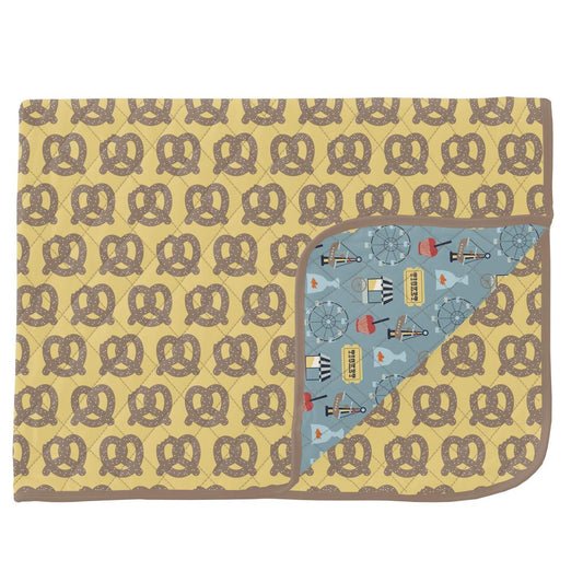 Kickee - Quilted Throw Blanket