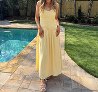 needii Buttercup Maxi Dress in yellow - women's dress - view 5