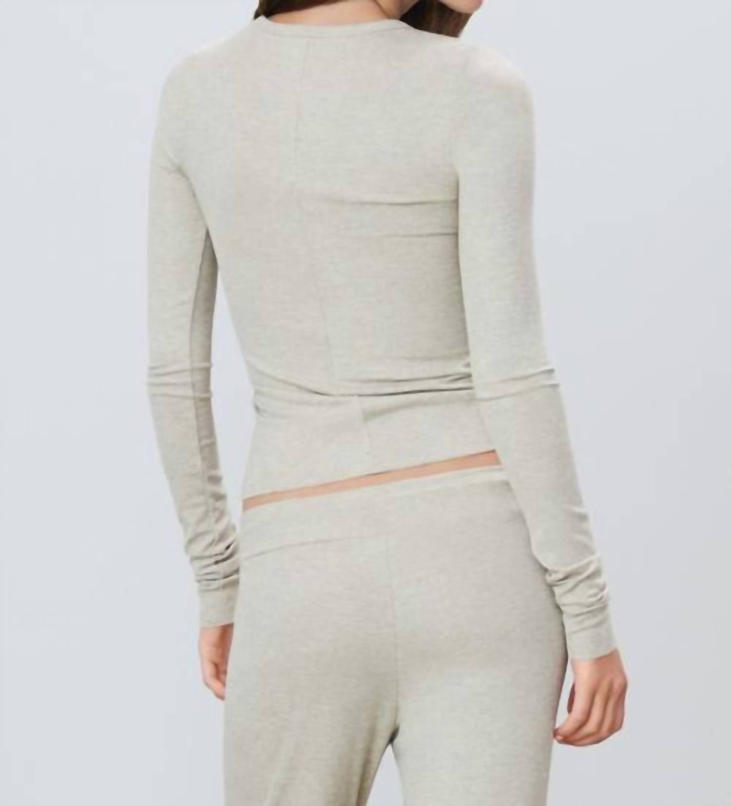 Eterne - Long Sleeve Fitted Top