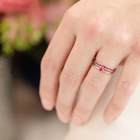 Starlette - Women's Eternity Band Ring