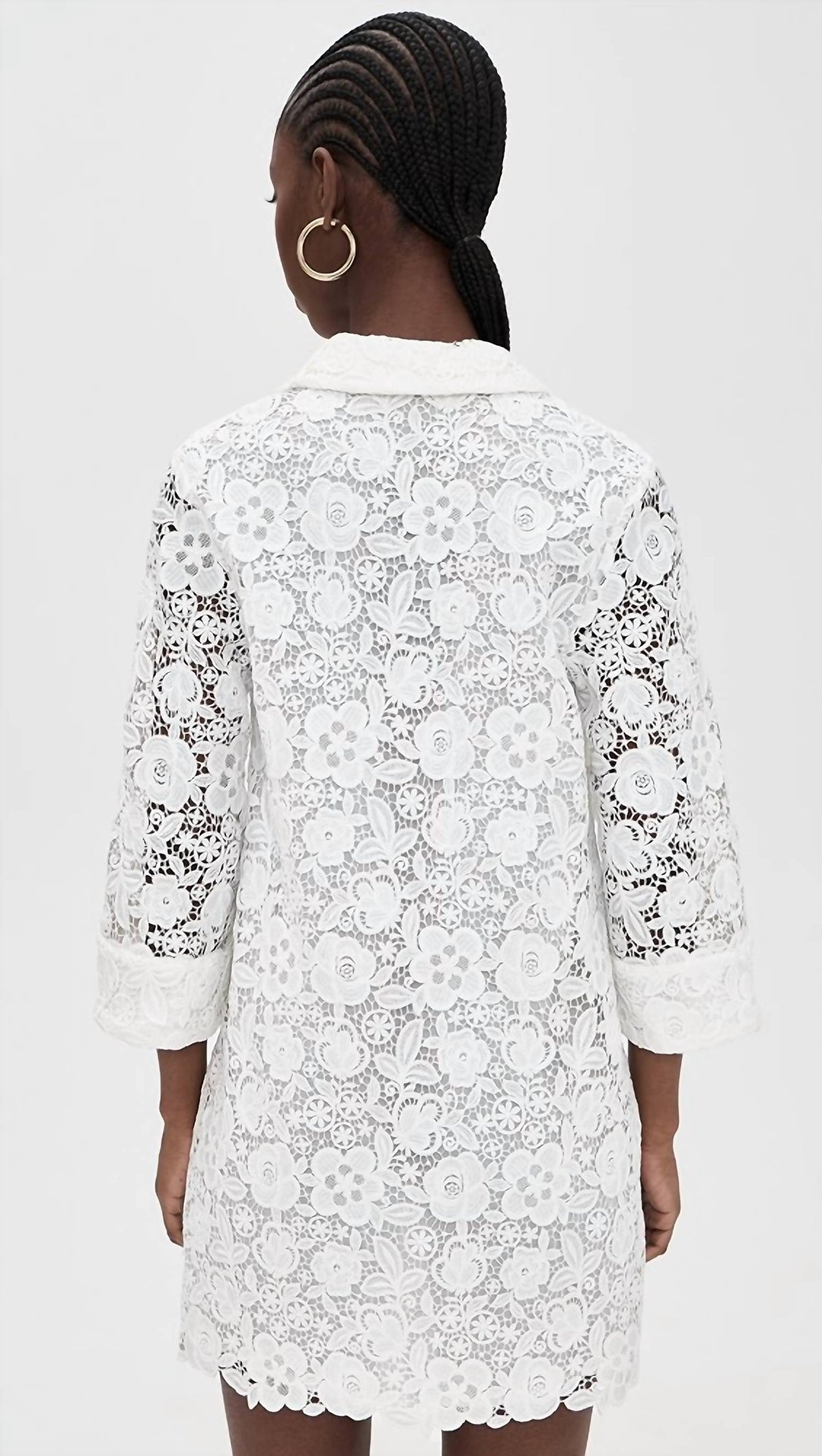 English Factory - Guipure Lace Mini Dress