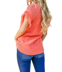 And The Why - Flying Free Short Sleeve Sweater