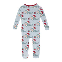 Kickee - Kids' Print Convertible Sleeper with Zipper