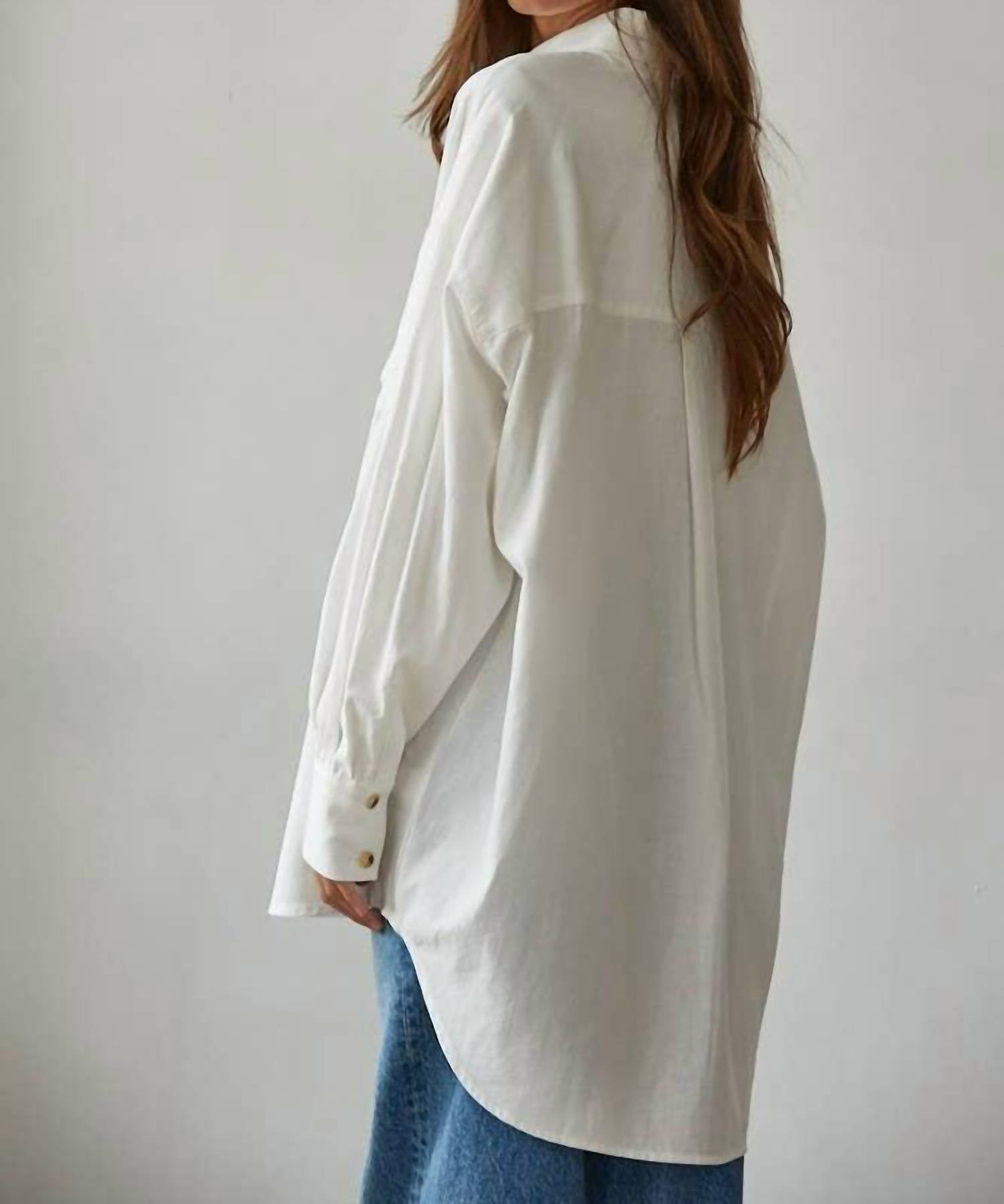 By Together - Jillian Cotton Button Down Shirt