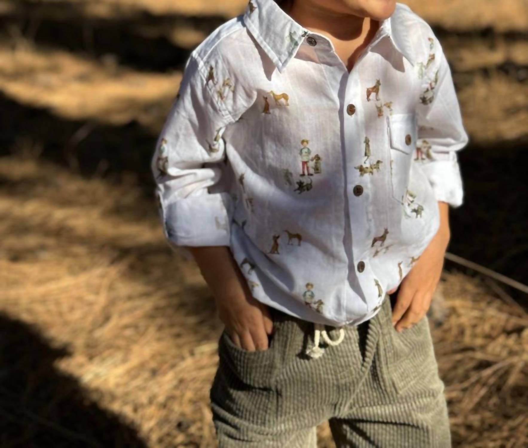 Me & Henry - Boys' Atwood Long Sleeve Shirt