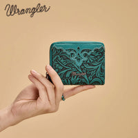 Wrangler - Tooled Zip-Around Wallet