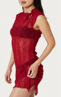 Find Me Now - Women's Second Skin Mariposa Mini Dress