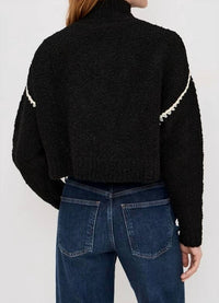 Staud - Cropped Hampton Sweater