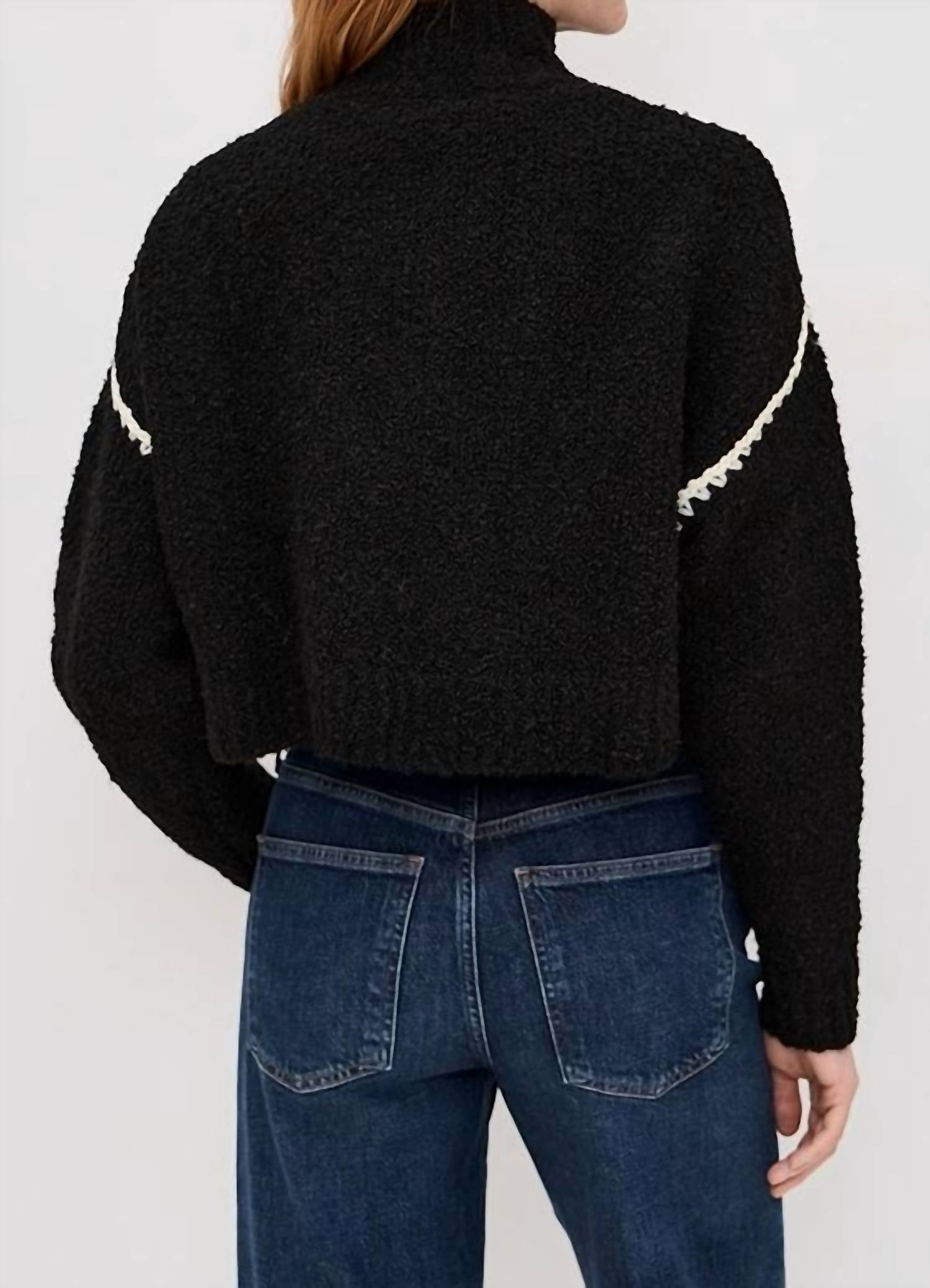 Staud - Cropped Hampton Sweater