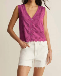 Z Supply - Darcy Eyelet Top