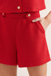 Entro - Textured Mini Shorts