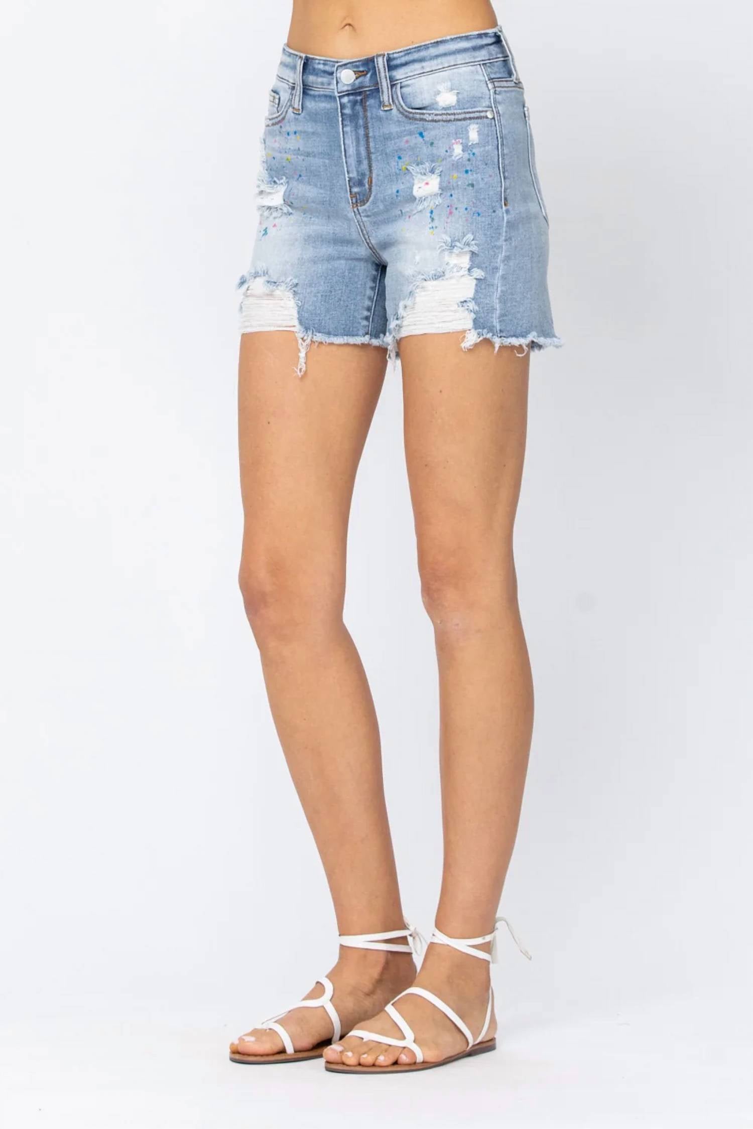 Judy Blue - Color Hustle Shorts