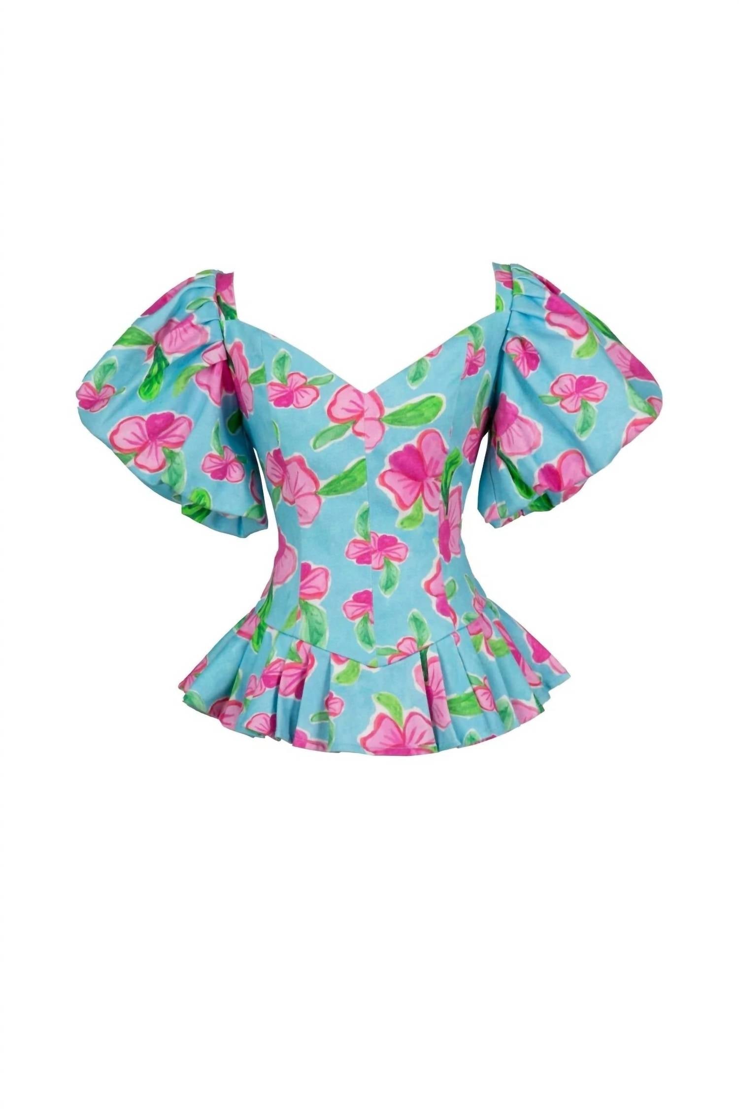 CELiA B Orchids Top in floral - women's blouse - view 4