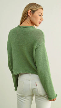 Miou Muse - Light Weight Button Front Cardigan