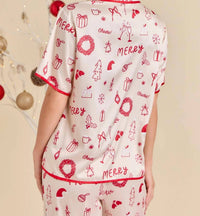 Main Strip - Holly Holiday Pajama Set