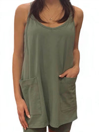 Bucketlist - Jersey Mini Dress With Built In Romper