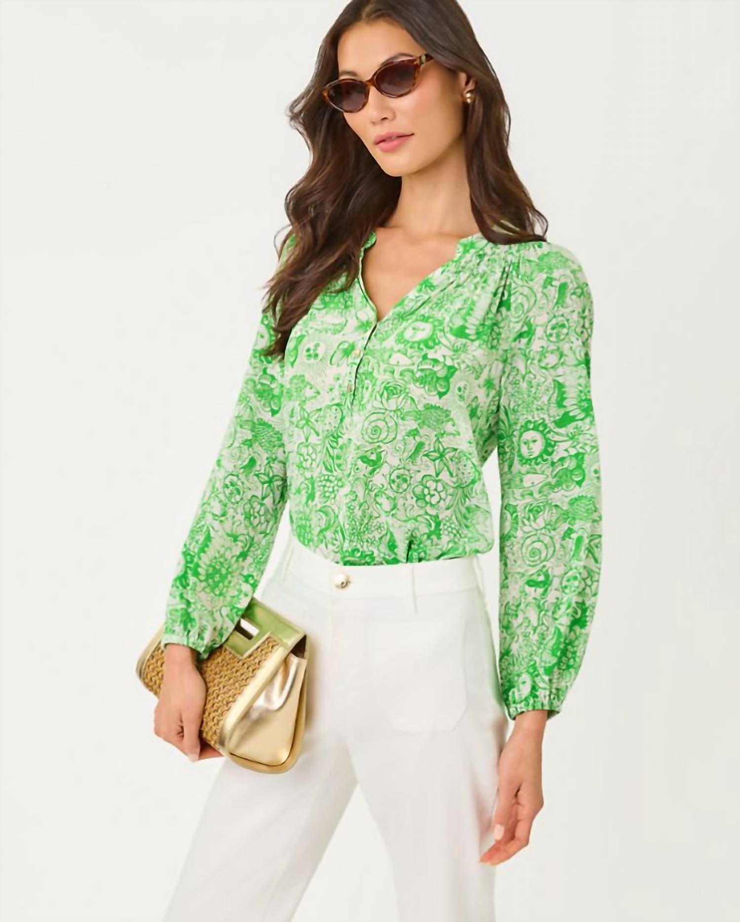 Lilly Pulitzer - Elsa Silk Top