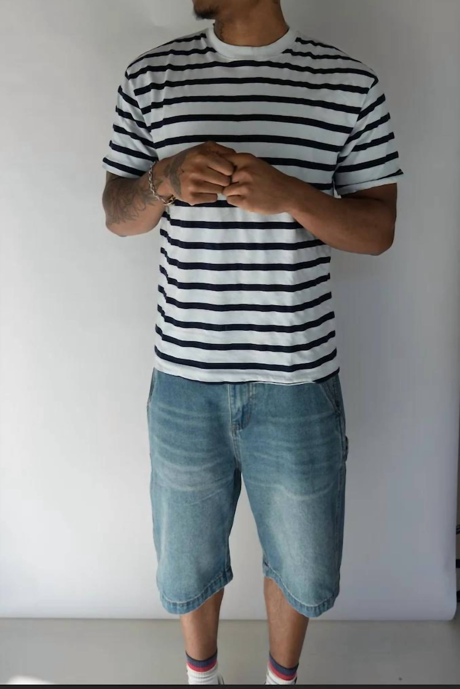 Asher - Enzo Stripe Tee