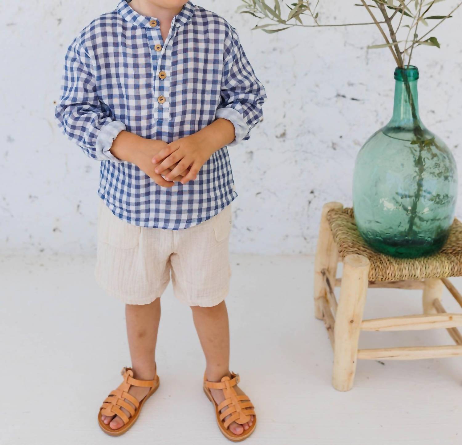 Búho - Muslin Bermuda Shorts