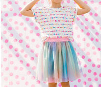 Deux Par Deux - Mesh Skirt Dress