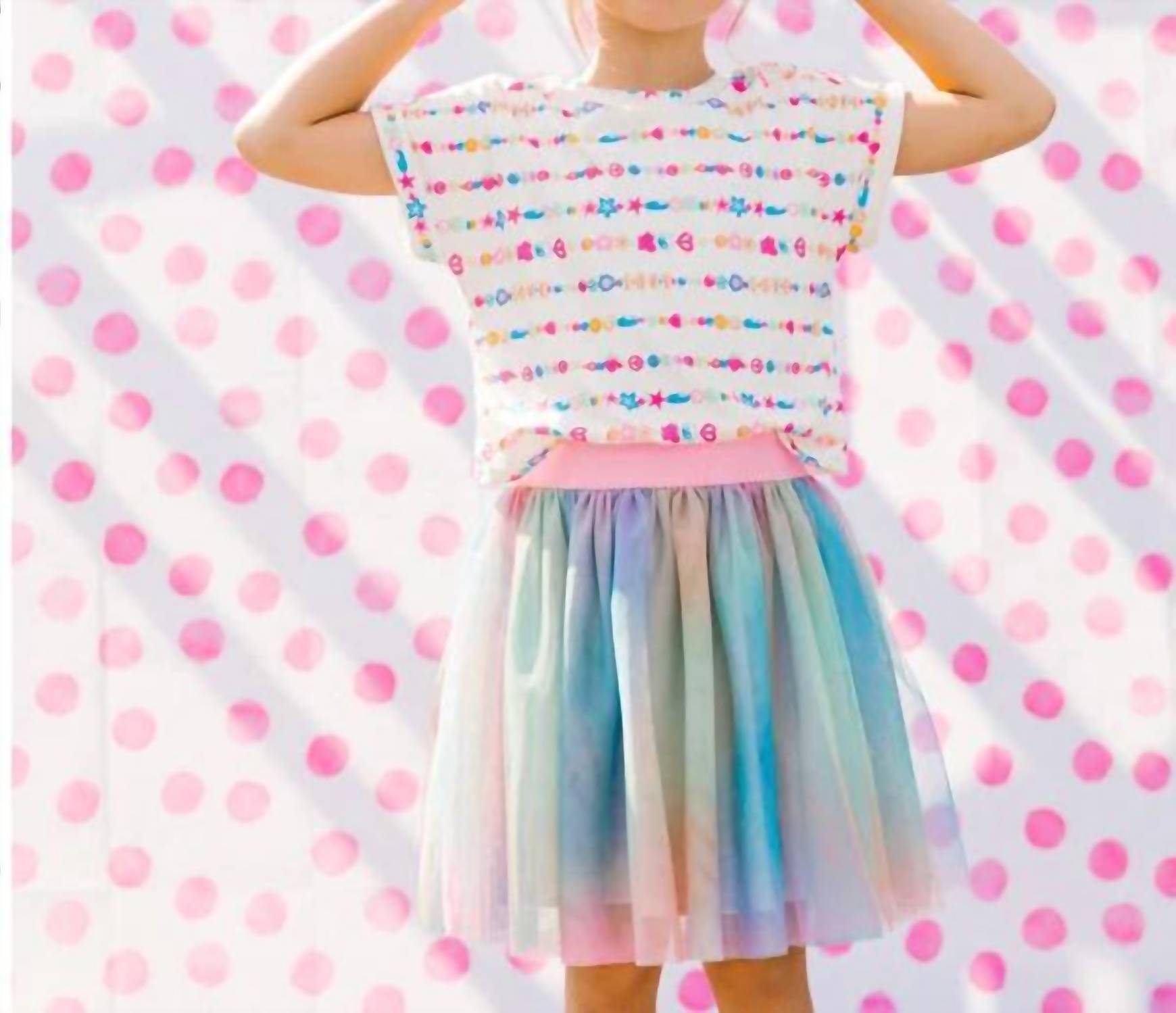 Deux Par Deux - Mesh Skirt Dress