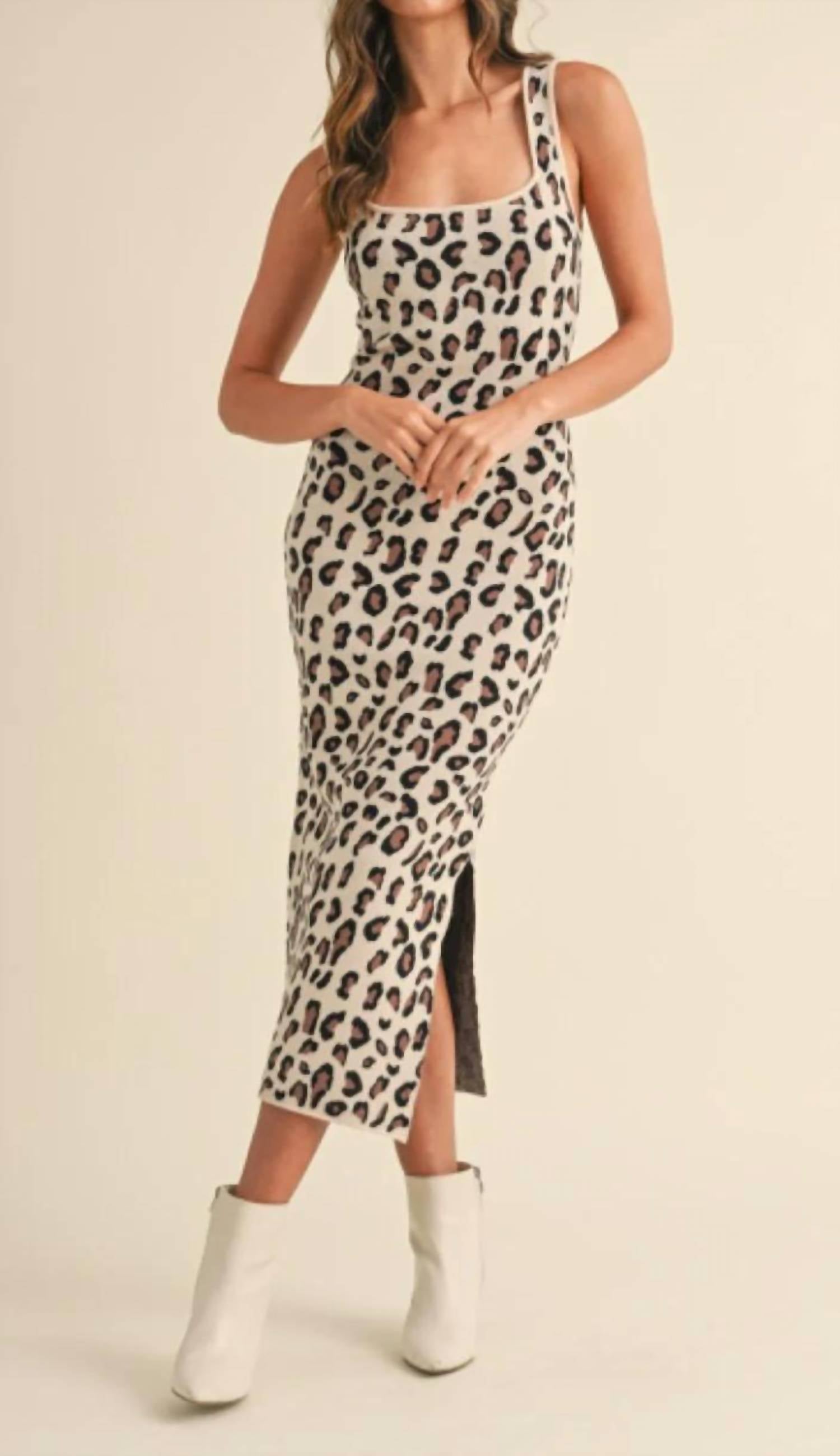 Mable - Sweater Knit Bodycon Dress