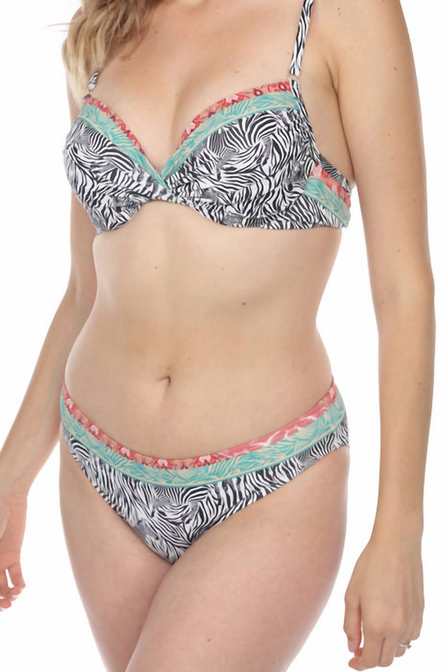 Johnny Was - Zebra Twist Top