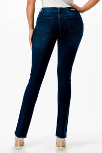 Grace In La - Mid-rise Center Seam Denim Jean