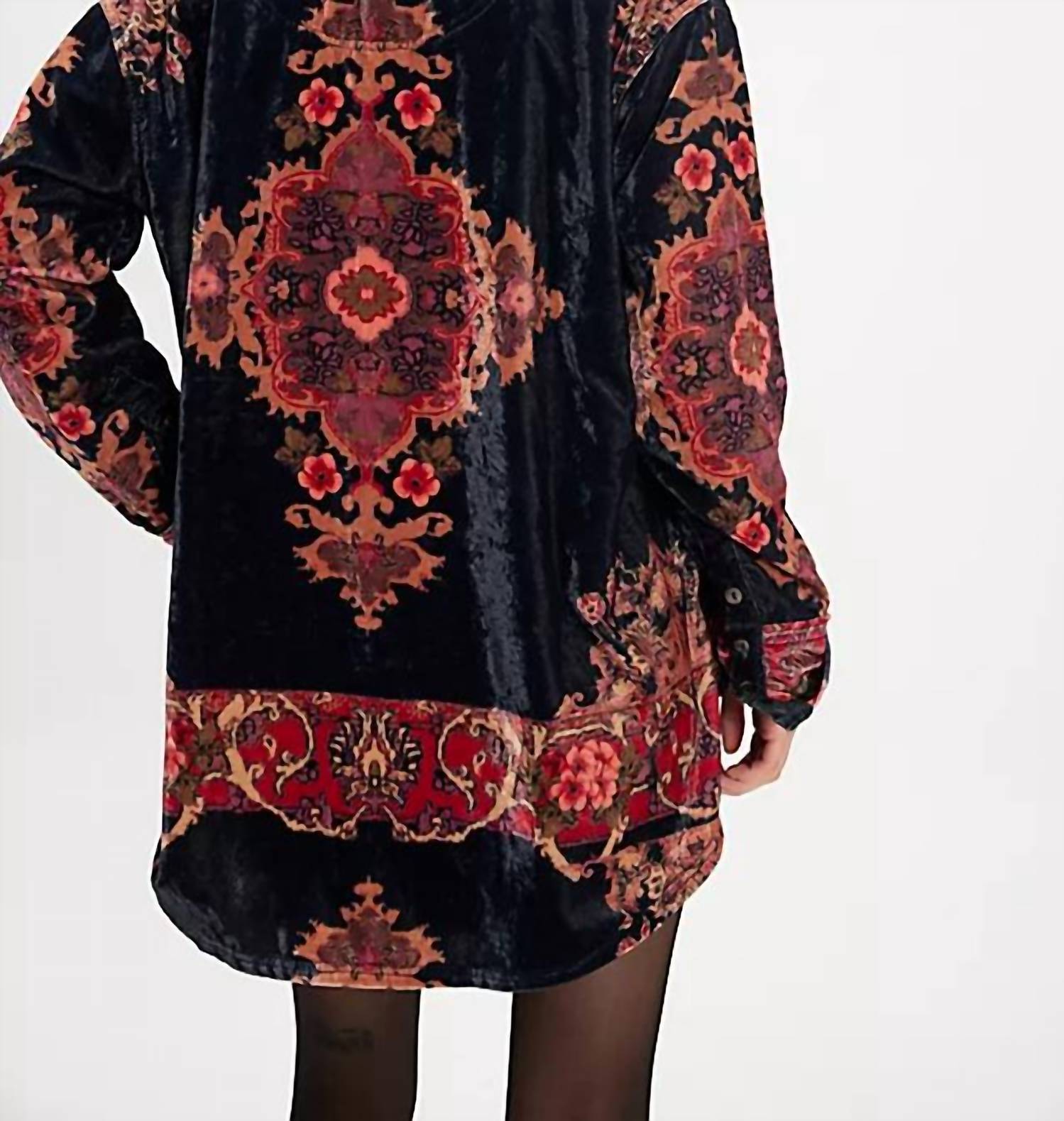 Free People - One Night Velvet Top