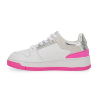 Vintage Havana Women's Finesse 2 Sneakers in neon pink silver - women's sneaker - detail view