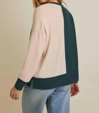 Gilli - Brushed Color Block Top