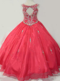 Little Rosie - Girl's Glitz Long Pageant Dress