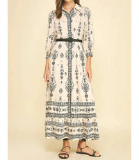 Pinch - Collared Maxi Dress