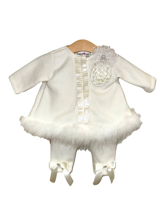 Katie Rose - Girl's 2-Piece Fleece Swing Top & Pant