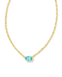 Kendra Scott Women's Cailin Pendant Necklace in aqua crystal - women's jewelry