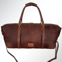American Darling Women's Weekender Bag in brown 1 - women's bag - detail view